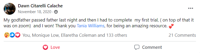 Dawn Testimonial